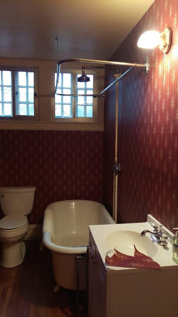 Bathroom Wallpaper Removal