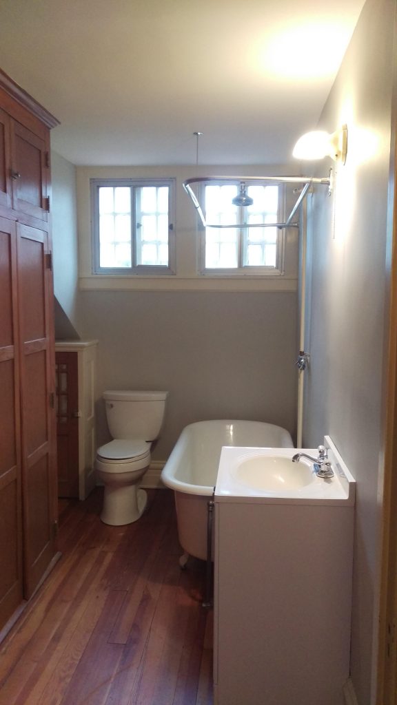 Bathroom Wallpaper Removal