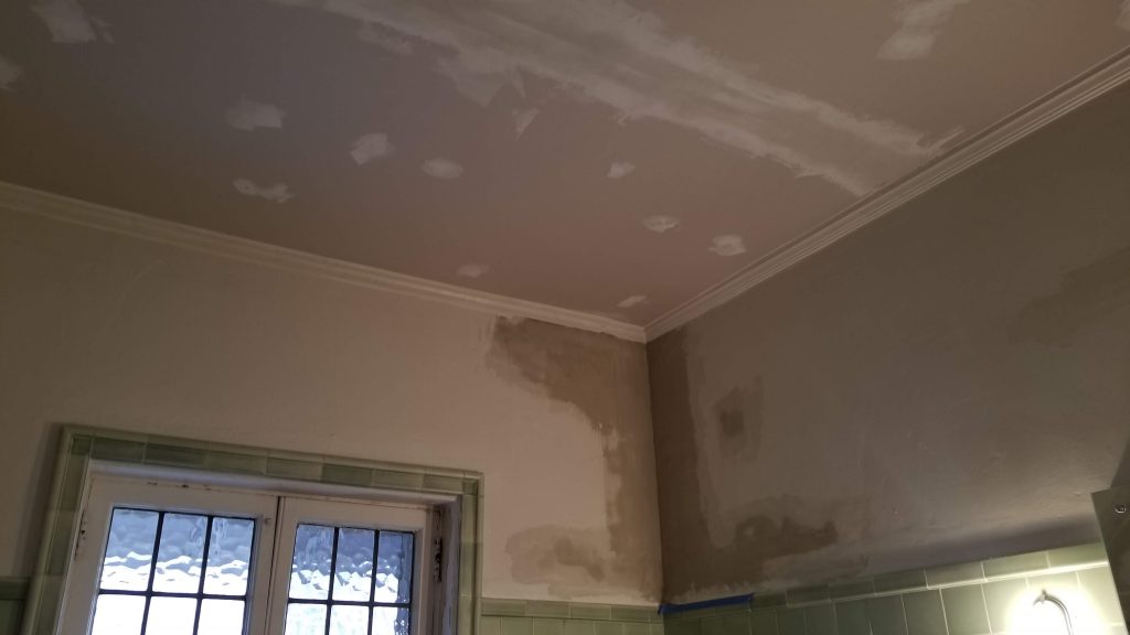 Bathroom Ceiling & Wall Repairs